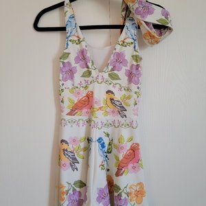 Black Milk Cross It Out Marilyn Playsuit